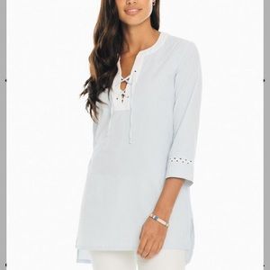 Southern Tide Seersucker Tunic new